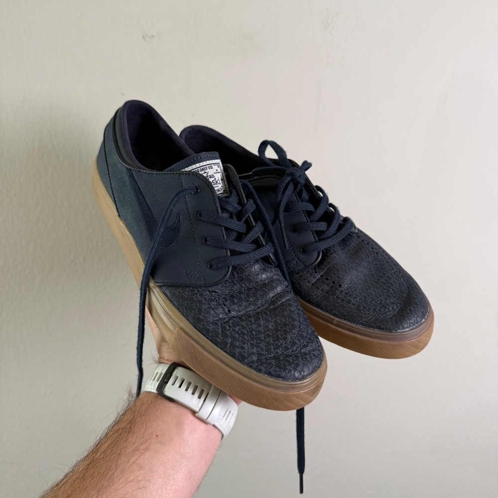 Nike SB Zoom Stefan‎ Janoski Obsidian Gum Brown Mens Skate Shoes 616490-441 9